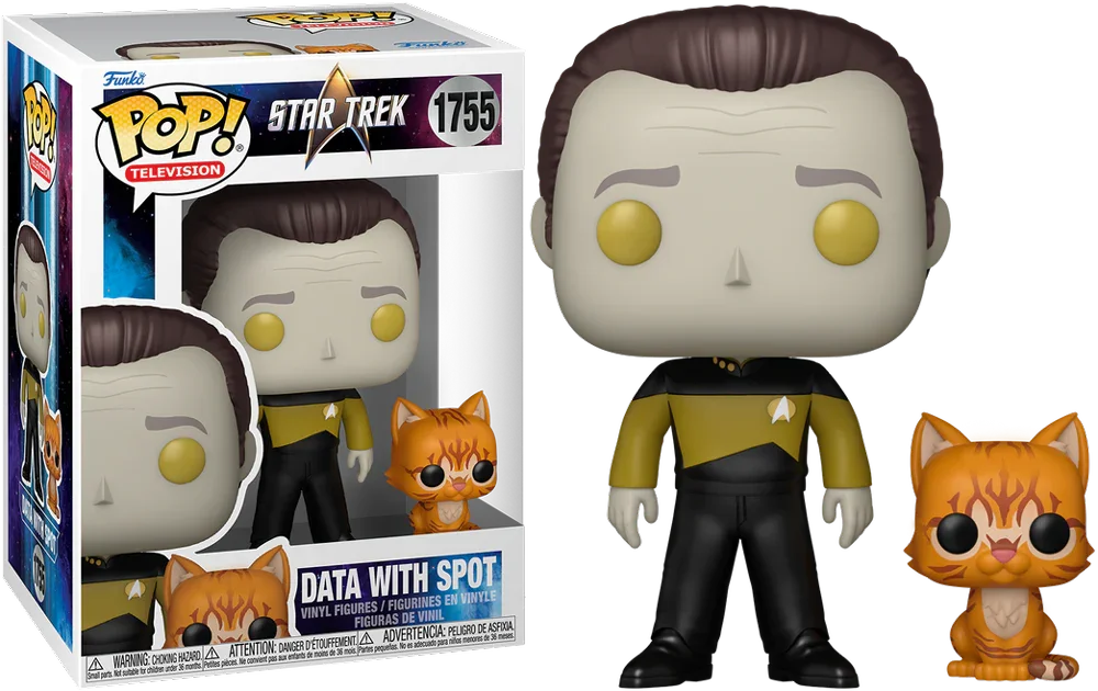 Star Trek: The Next Generation - Data & Spot Pop! Vinyl