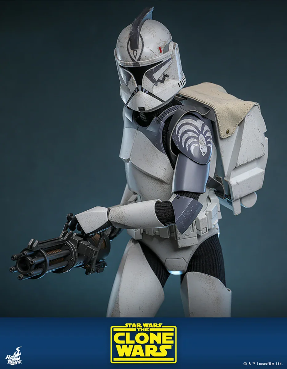 Star Wars - 104th Battalion Wolfpack Clone Trooper Deluxe 1:6 Scale Collectable Action Figure - Image 4
