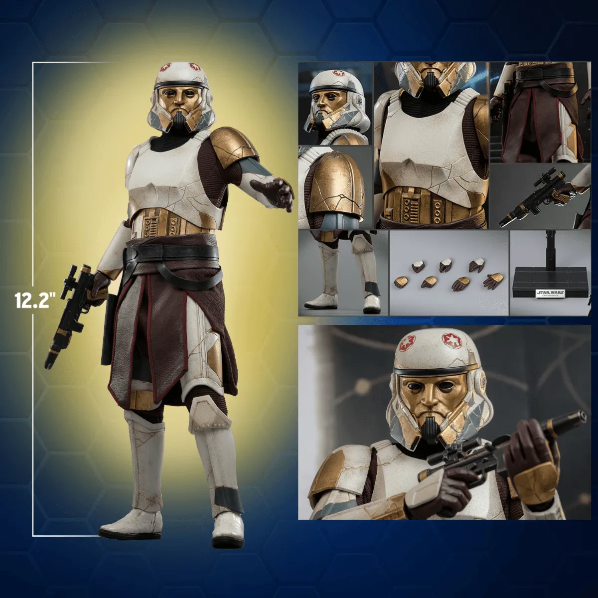 Star Wars: Ahsoka (TV) - Captain Enoch 1:6 Scale Collectable Action Figure - Image 3