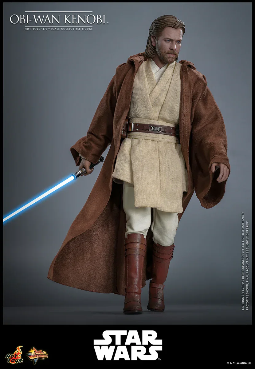 Star Wars: Attack of the Clones - Obi-Wan Kenobi 1:6 Scale Collectable Action Figure - Image 8