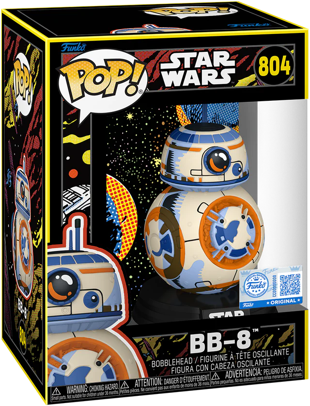 Star Wars - BB-8 (Retro) Pop! Vinyl [RS] - Image 3
