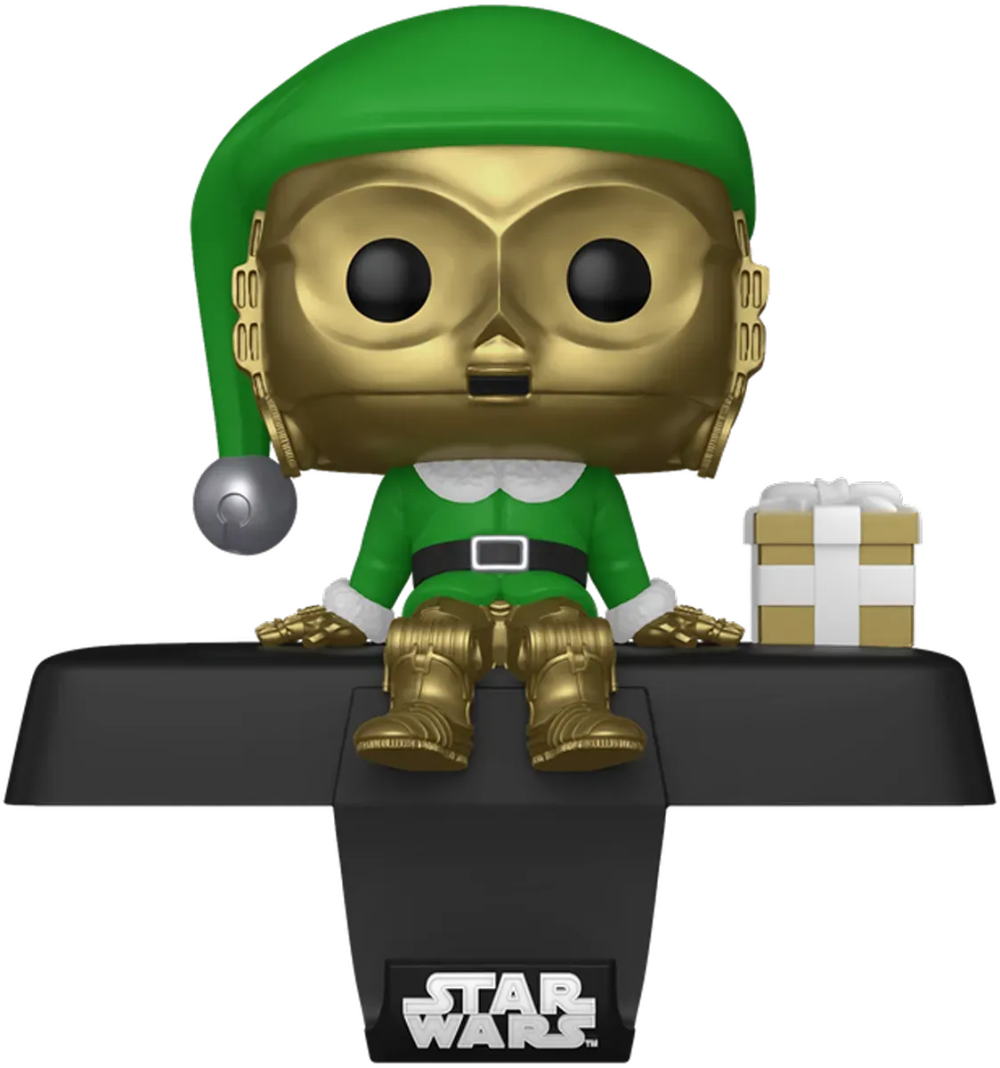 Star Wars - C-3PO Pop! Edge-Sitter Stocking Hanger - Image 2