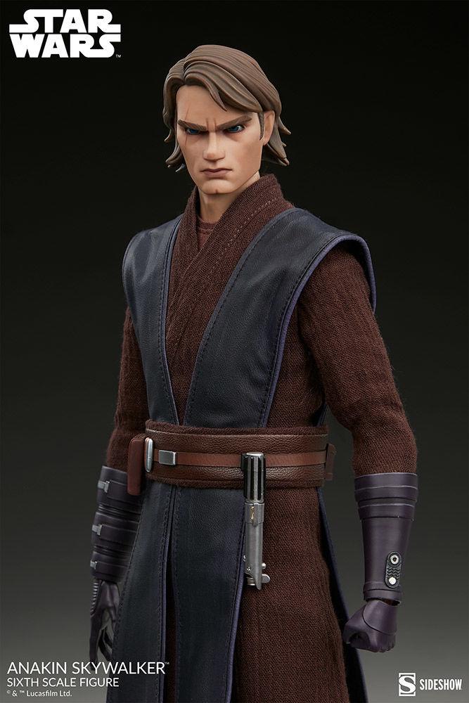 Star Wars: Clone Wars - Anakin Skywalker 1:6 Scale 12" Action Figure - Image 11