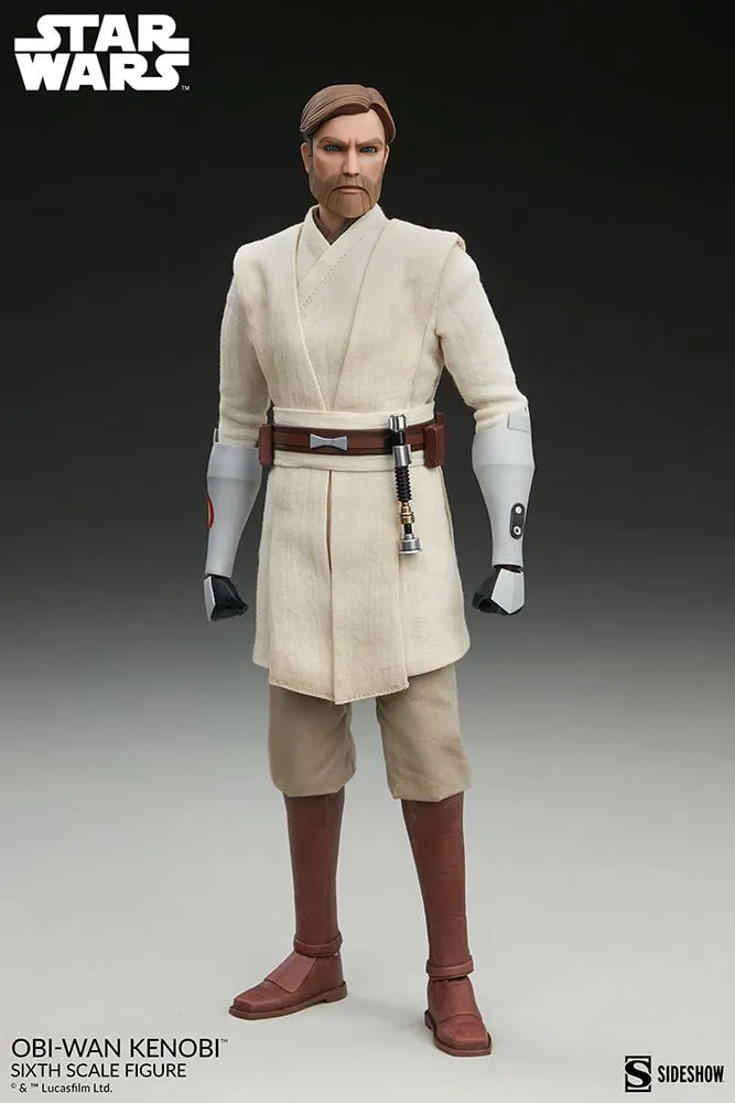 Star Wars: Clone Wars - Obi-Wan Kenobi 1:6 Scale 12" Action Figure - Image 14