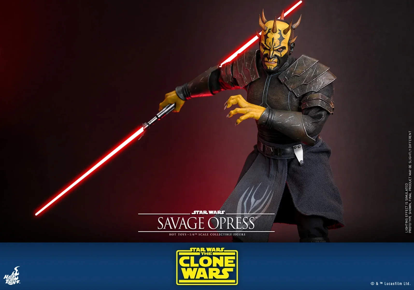 Star Wars: Clone Wars - Savage Opress 1:6 Scale Action Figure - Image 11