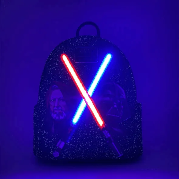 Star Wars - Darth Vader & Obi-Wan Light-Up US Exclusive Mini Backpack [RS] - Image 2