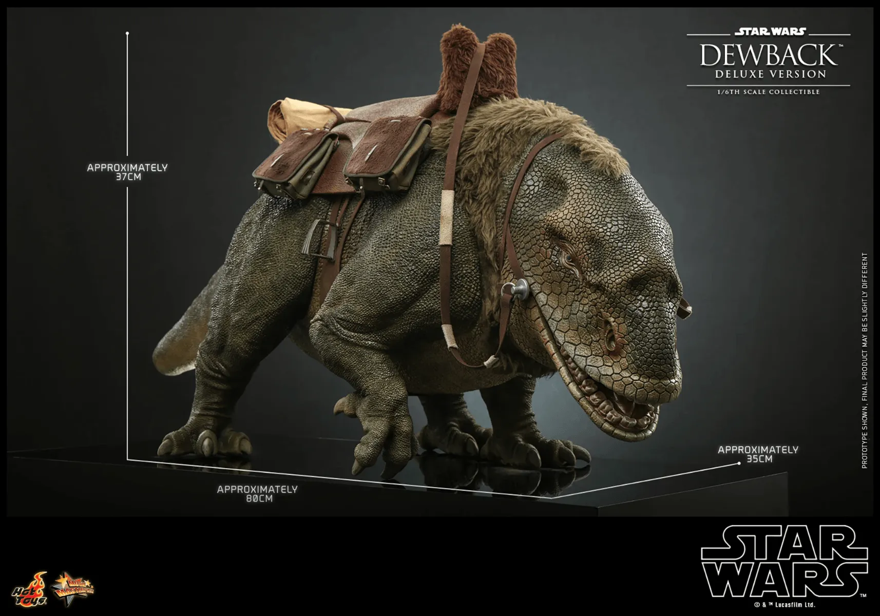 Star Wars - Dewback Deluxe 1:6 Scale Collectable Action Figure - Image 4