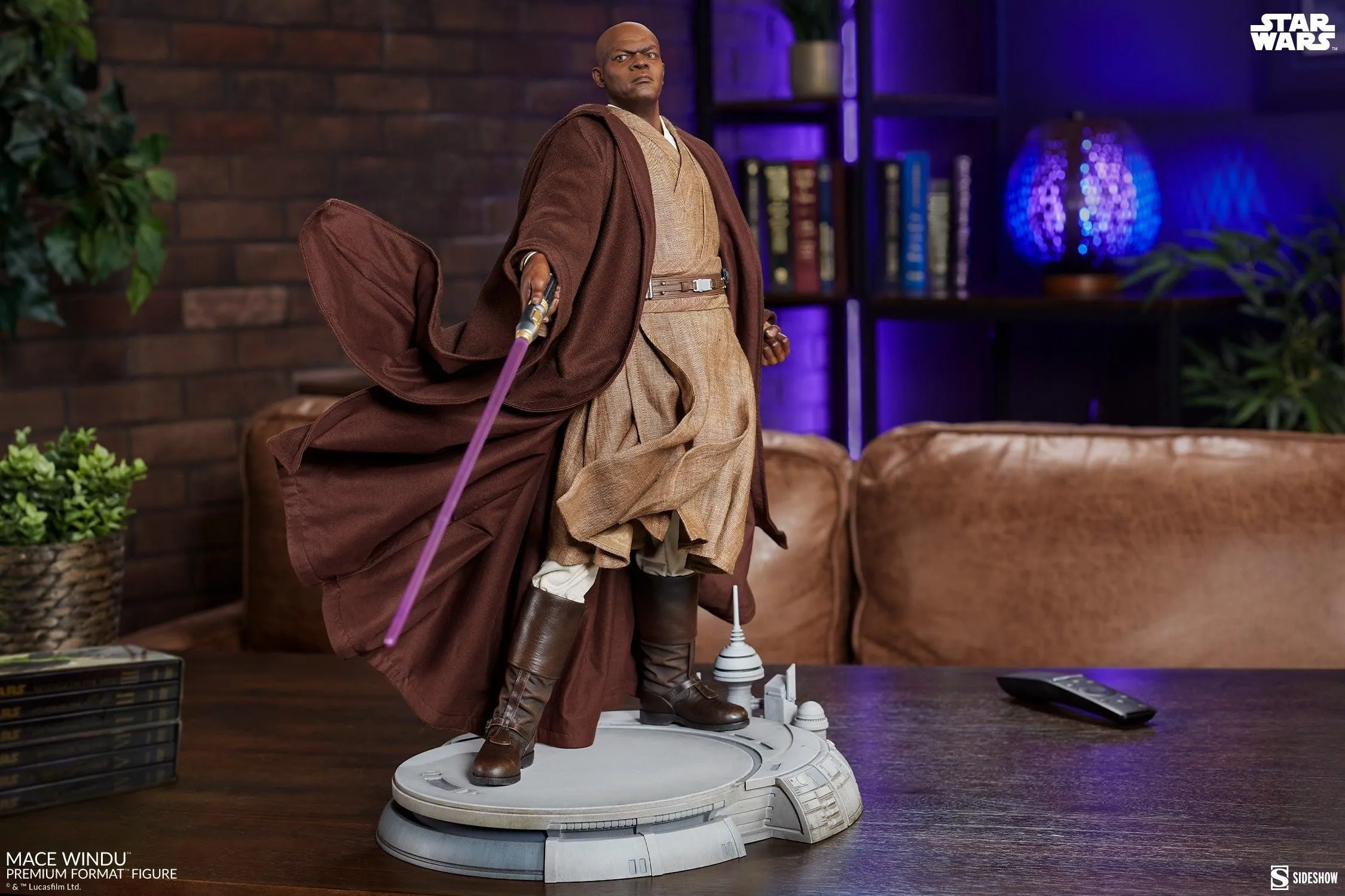 Star Wars: Ep3 - Mace Windu Premium Format Statue - Image 3