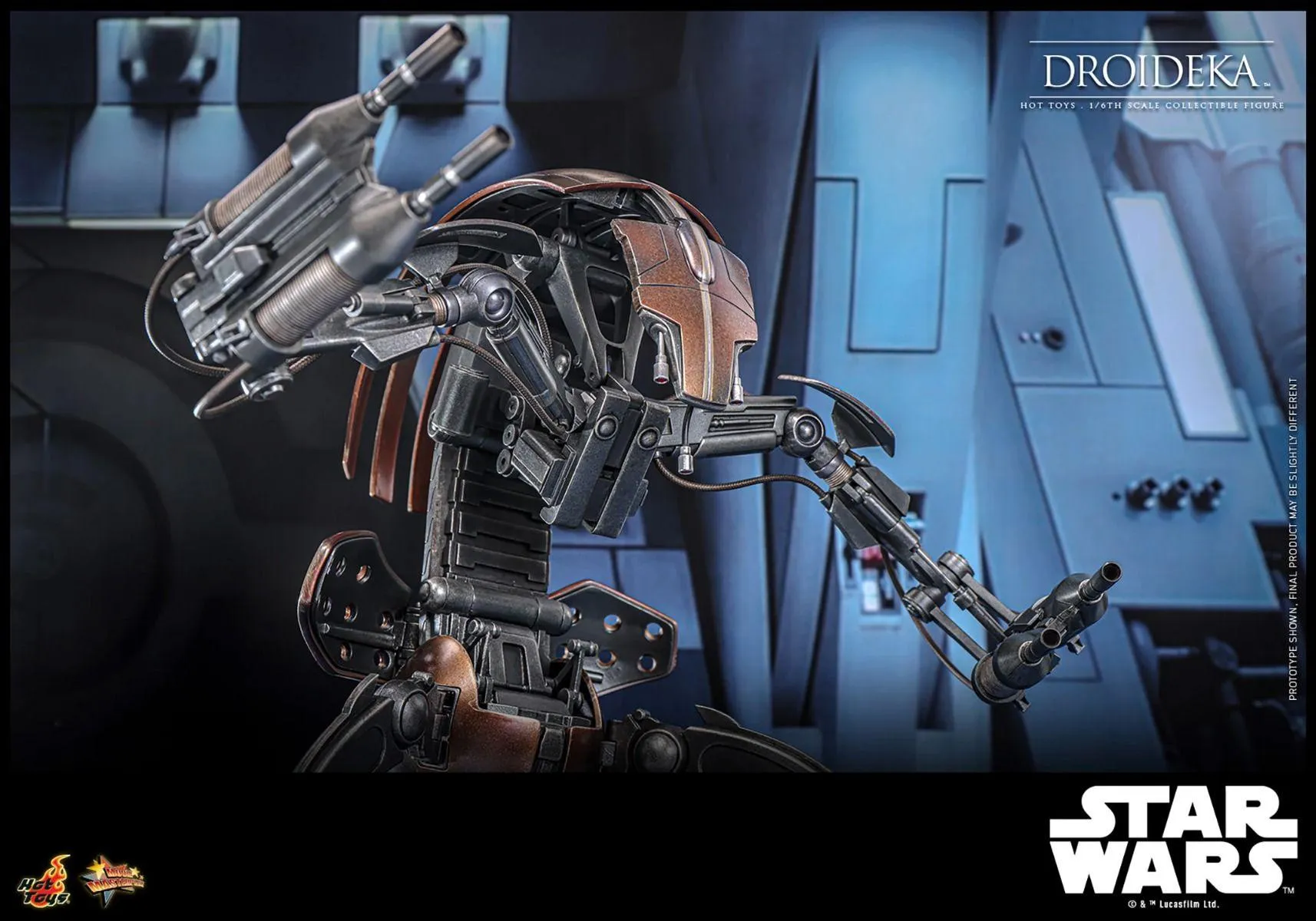 Star Wars Episode 1: The Phantom Menace - Droideka 1:6 Scale Collectable Action Figure - Image 2