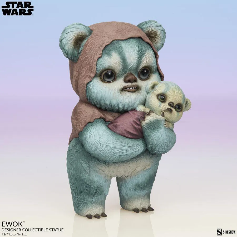 Star Wars - Ewok Designer Statue - Image 3