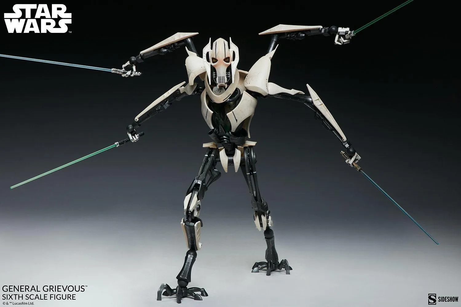 Star Wars - General Grievous 1:6 Scale Action Figure - Image 13