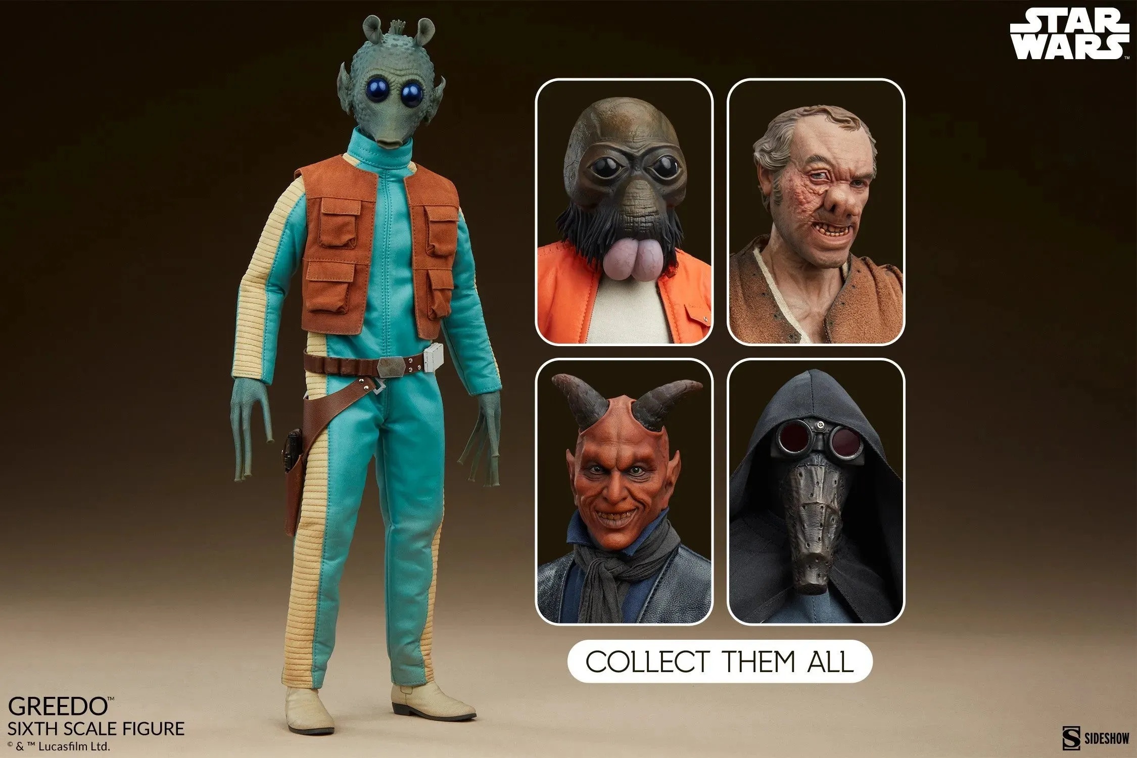 Star Wars - Greedo 1:6 Scale Figure - Image 11