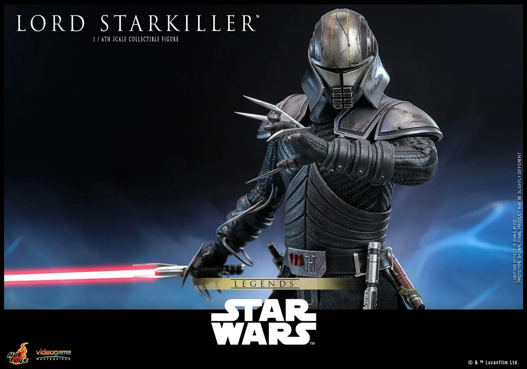 Star Wars - Lord Starkiller 1:6 Scale Collectable Action Figure - Image 8