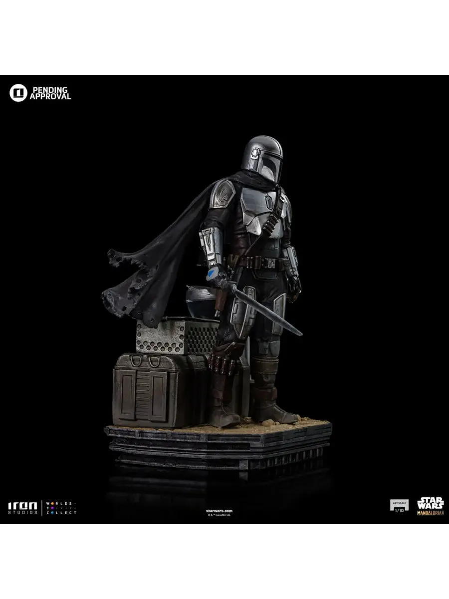 Star Wars: Mandalorian - Din Djarin & Din Grogu 1:10 Scale Statue - Image 9