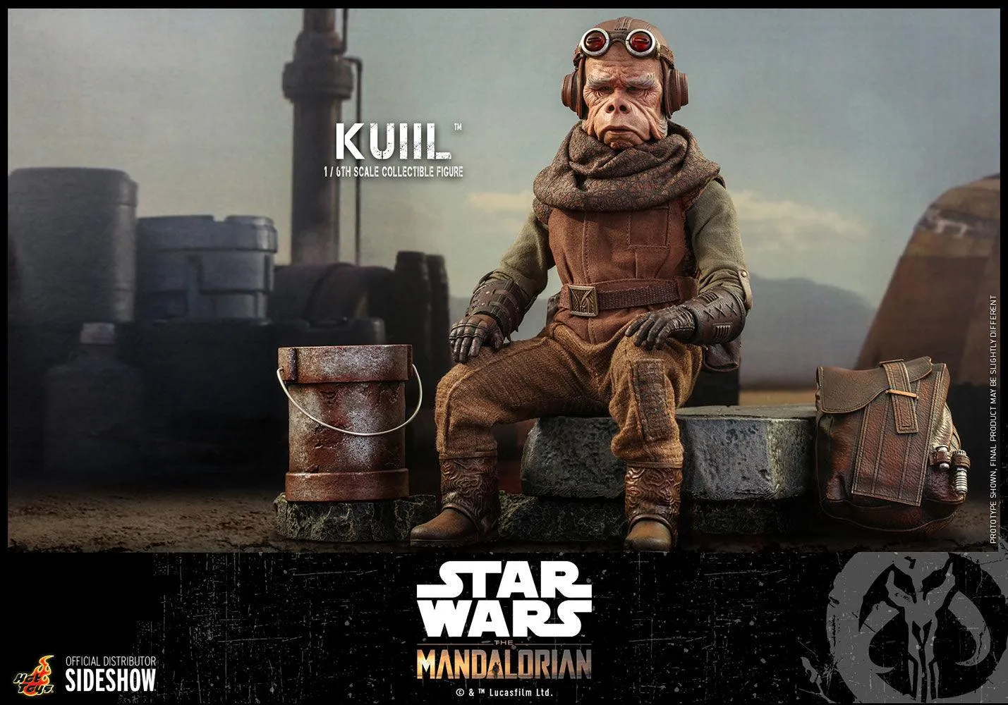 Star Wars: Mandalorian - Kuiil 1:6 Scale Action Figure - Image 9