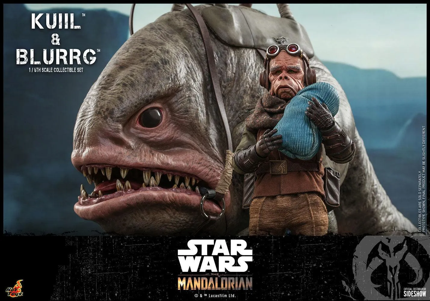 Star Wars: Mandalorian - Kuiil & Blurrg 1:6 Scale Action Figure - Image 17