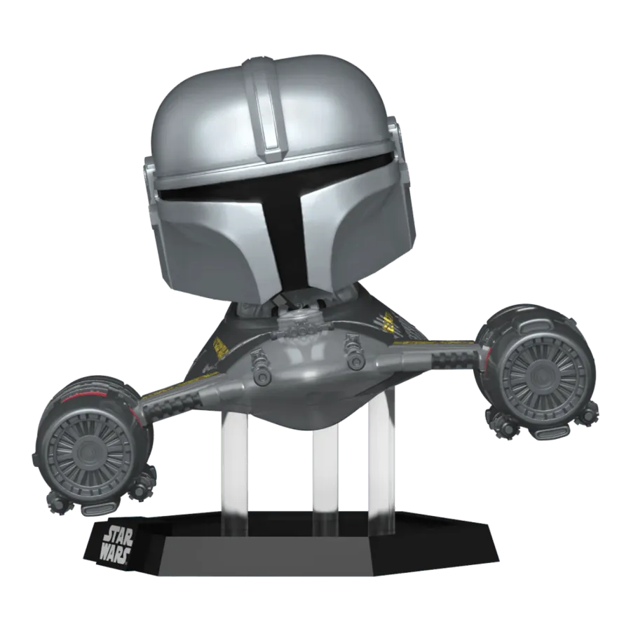 Star Wars: Mandalorian - Mandalorian in N-1 Starfighter & R5-D4 Pop! Vinyl Ride - Image 2
