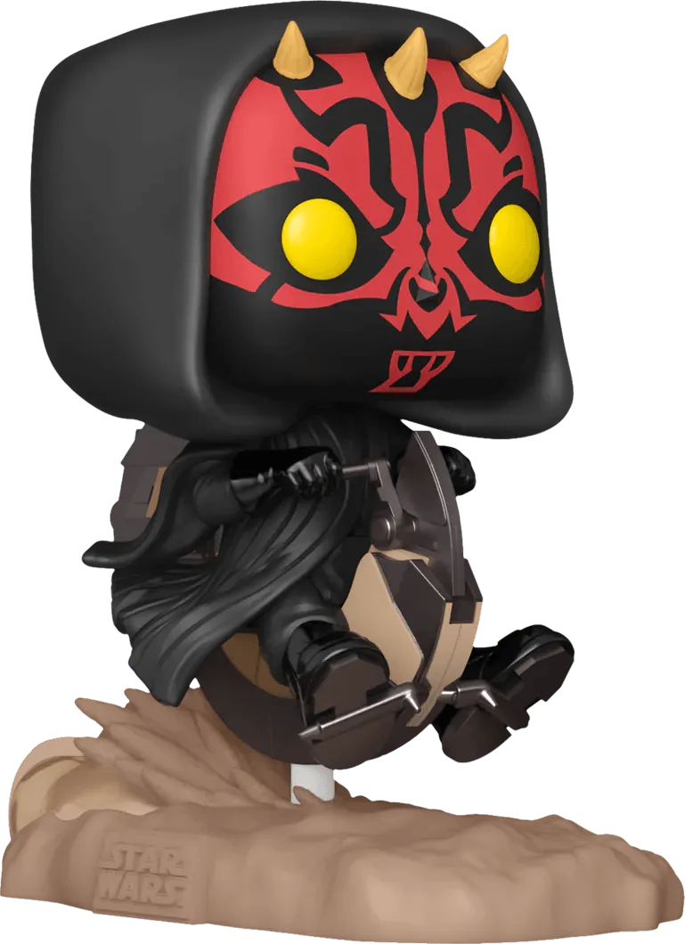 Star Wars: Phantom Menace 25th Anniversary - Darth Maul on Bloodfin Pop! Ride - Image 2