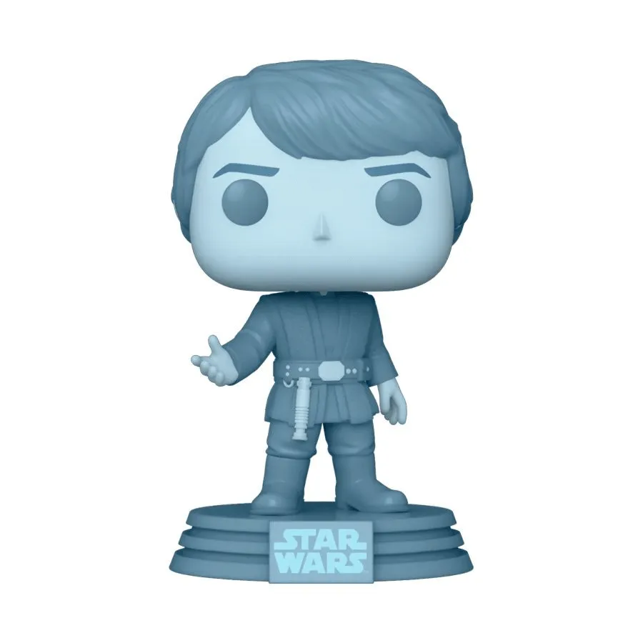 Star Wars: Return of the Jedi 40th Anniversary - Holo Luke Glow US Exclusive Pop! Vinyl [RS] - Image 4
