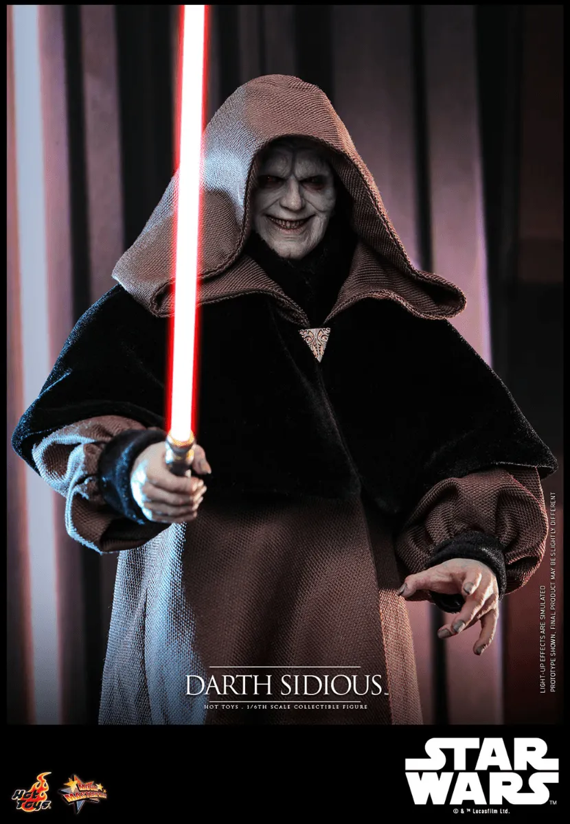Star Wars: Revenge of the Sith - Darth Sidious 1:6 Scale Collectible Action Figure - Image 9