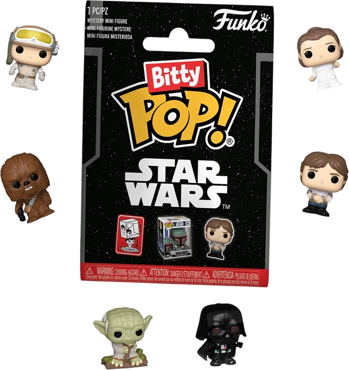 Star Wars - Series 2 Bitty Pop! Blind Bag Assortment (Display of 32) - Image 3