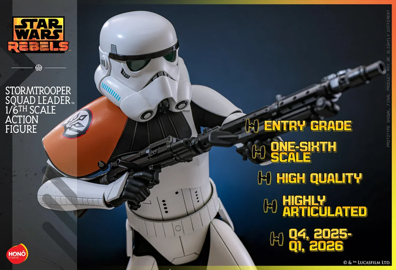 Star Wars - Stormtrooper Squad Leader (HONO Studios) 1:6 Scale Collectable Aciton Figure - Image 16