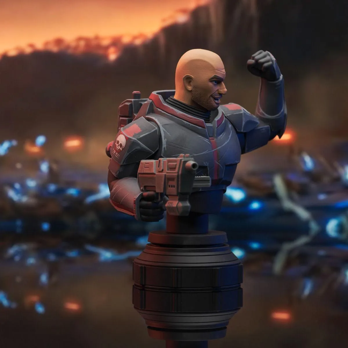 Star Wars: The Clone Wars - Wrecker 1:7 Scale Bust - Image 4
