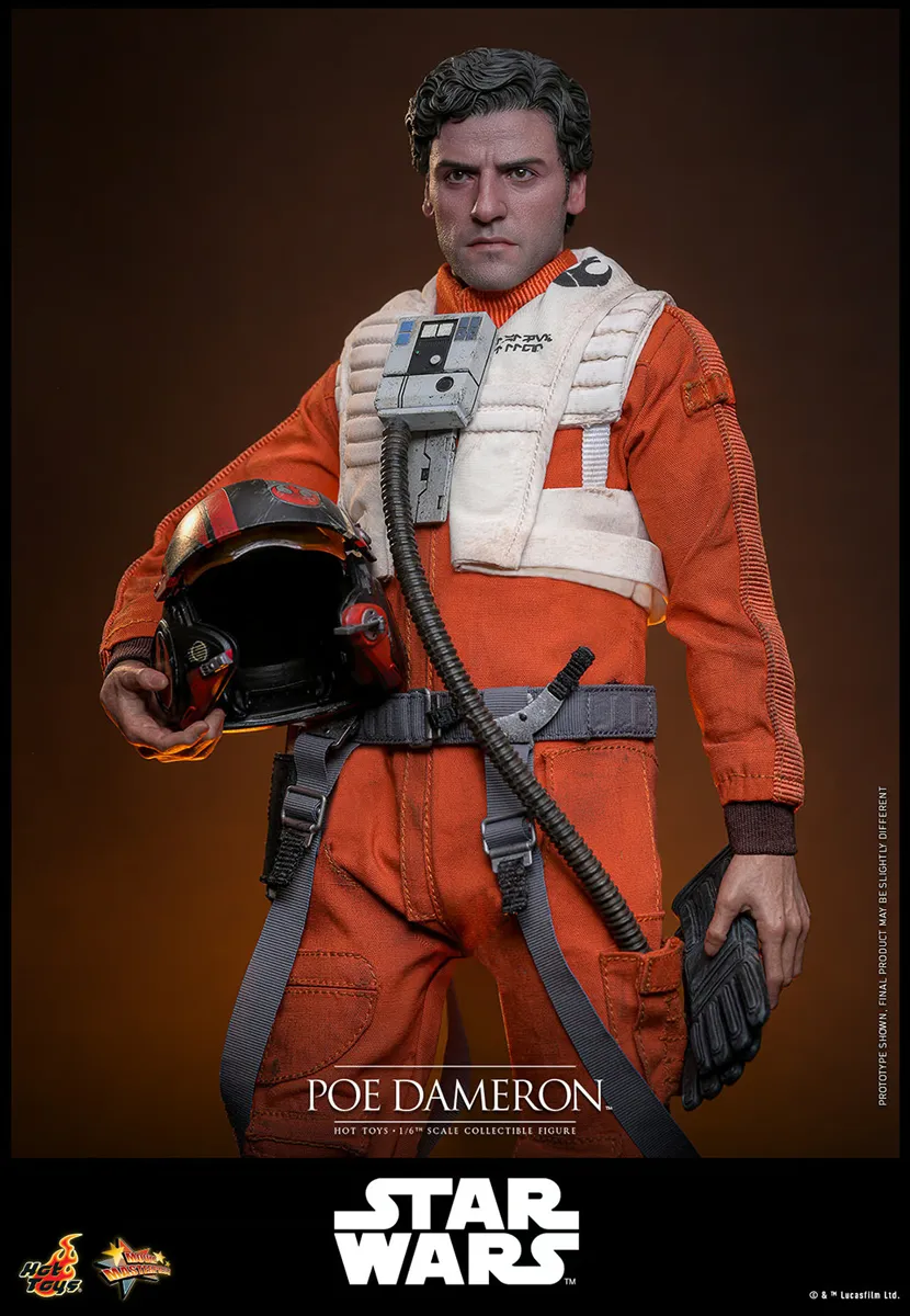 Star Wars: The Force Awakens - Poe Dameron 1:6 Scale Collectable Action Figure - Image 15