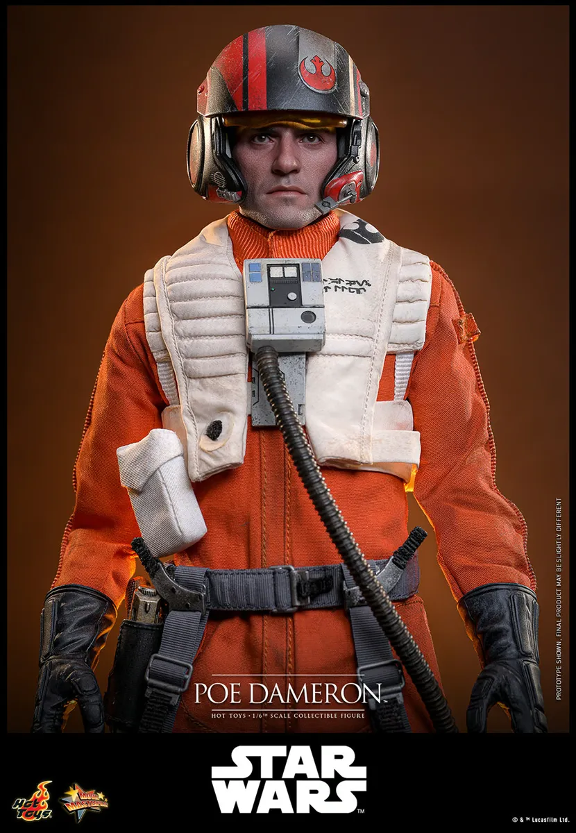Star Wars: The Force Awakens - Poe Dameron 1:6 Scale Collectable Action Figure - Image 5