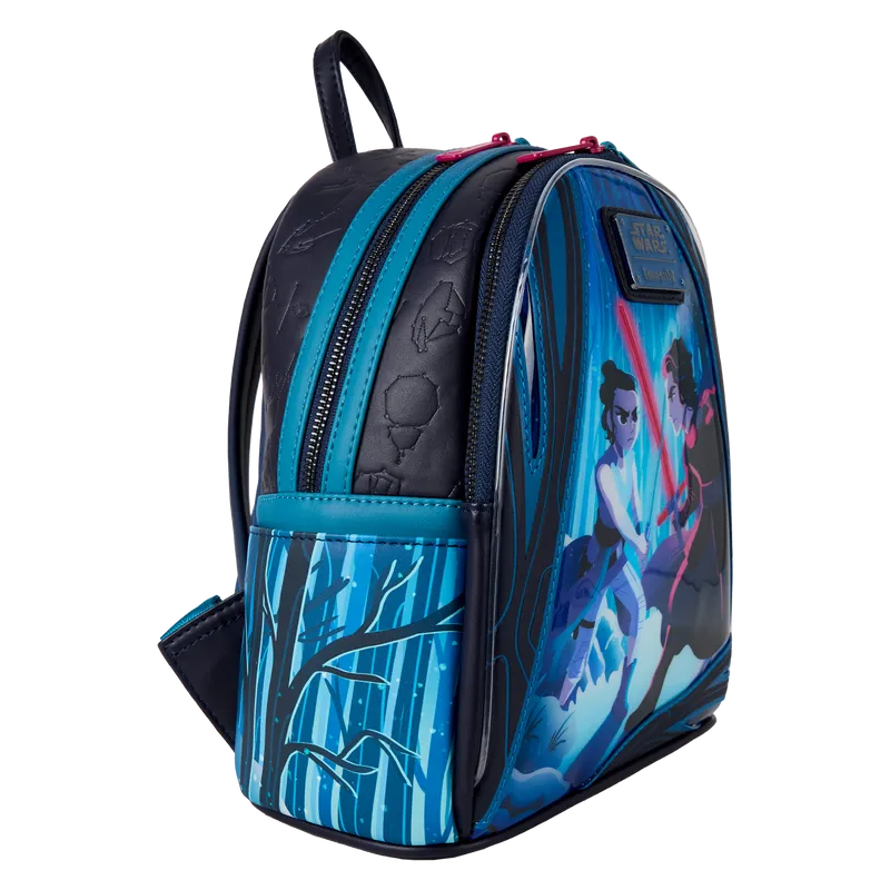 Star Wars: The Force Awakens - Rey & Kylo Ren Light Up Mini Backpack - Image 7