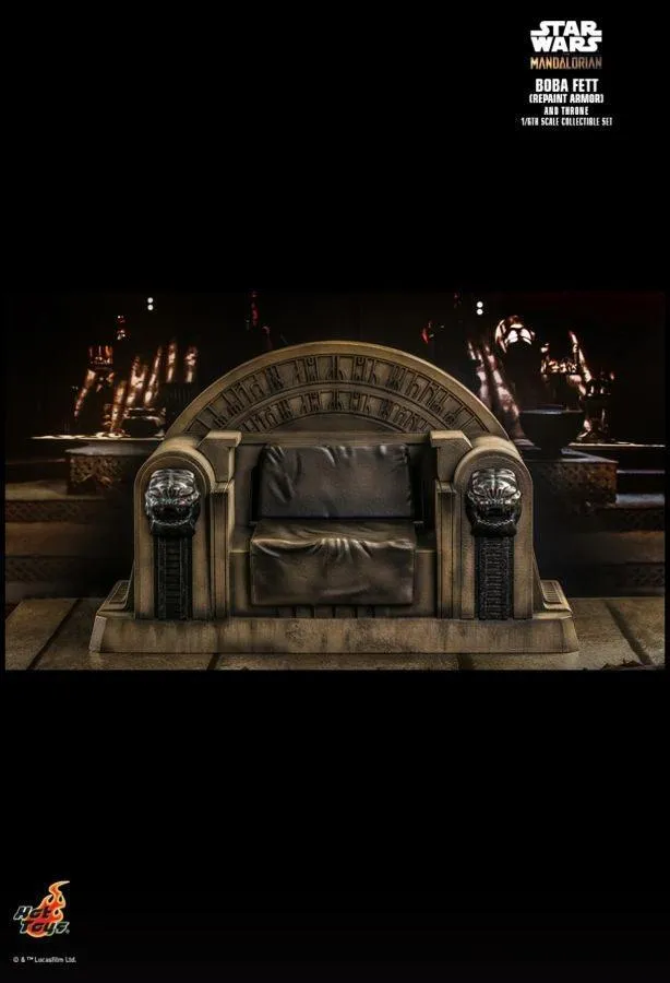Star Wars: The Mandalorian - Boba Fett on Throne 1:6 Scale Collectable Action Figure - Image 13