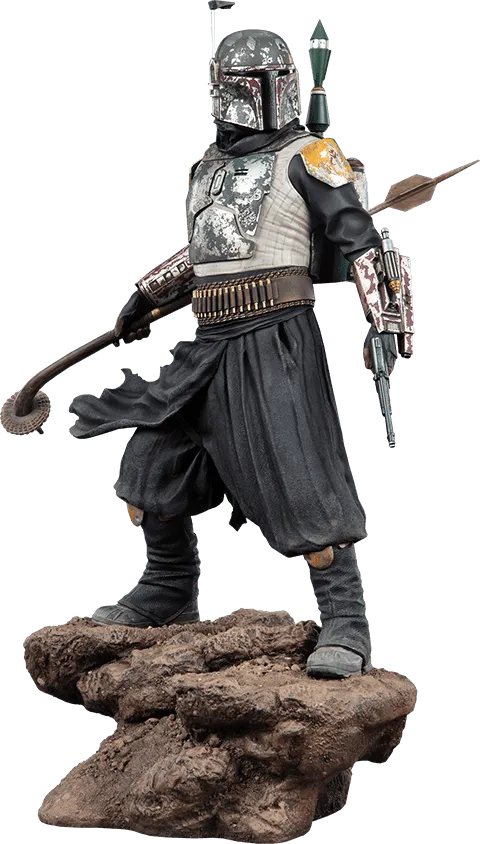 Star Wars: The Mandalorian - Boba Fett Premium Format Statue - Image 7
