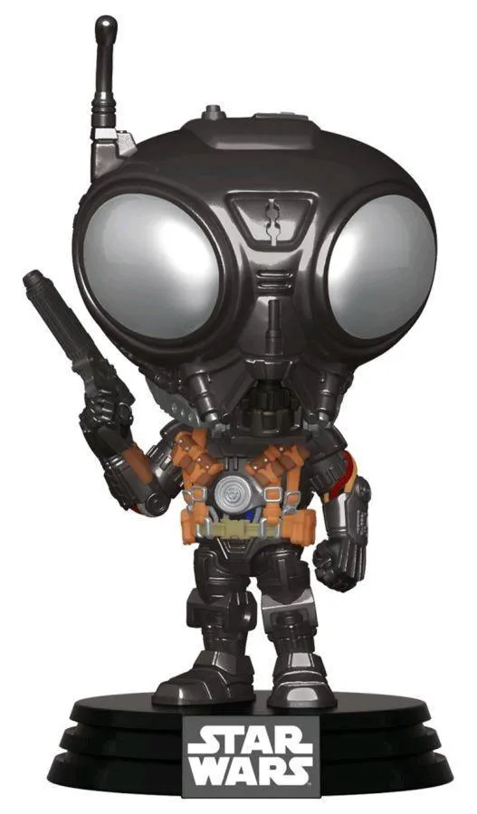 Star Wars: The Mandalorian - Q9-Zero Metallic Pop! Vinyl - Image 2