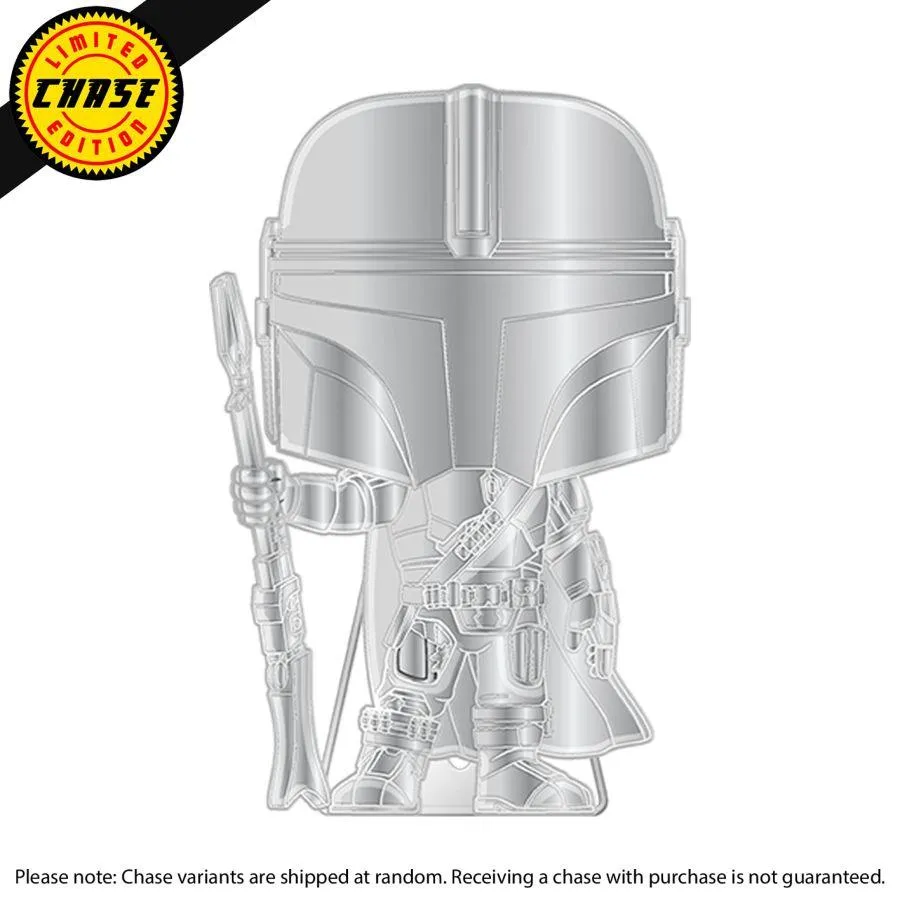 Star Wars - The Mandolorian (with chase) Pop! Enamel Pin - Image 5
