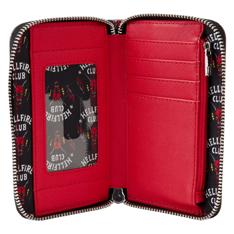 Stranger Things - Eddie Munson Tribute Glow Zip Around Wallet - Image 4