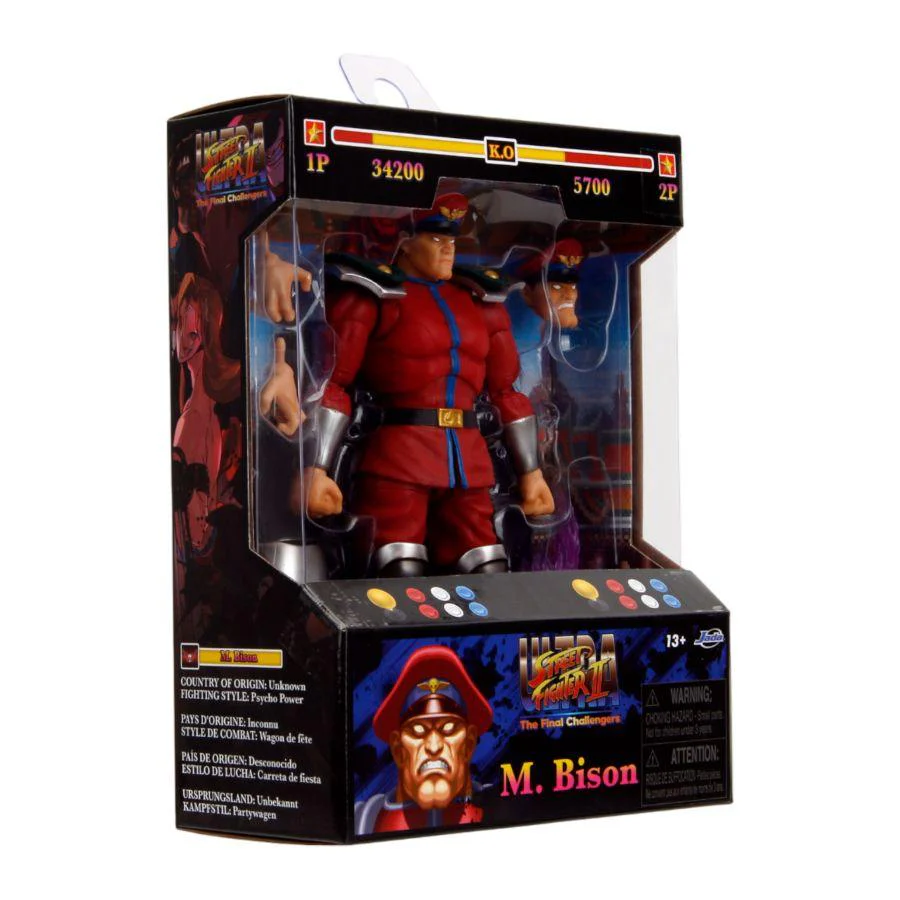 Street Fighter - M. Bison 6" Action Figure - Image 3