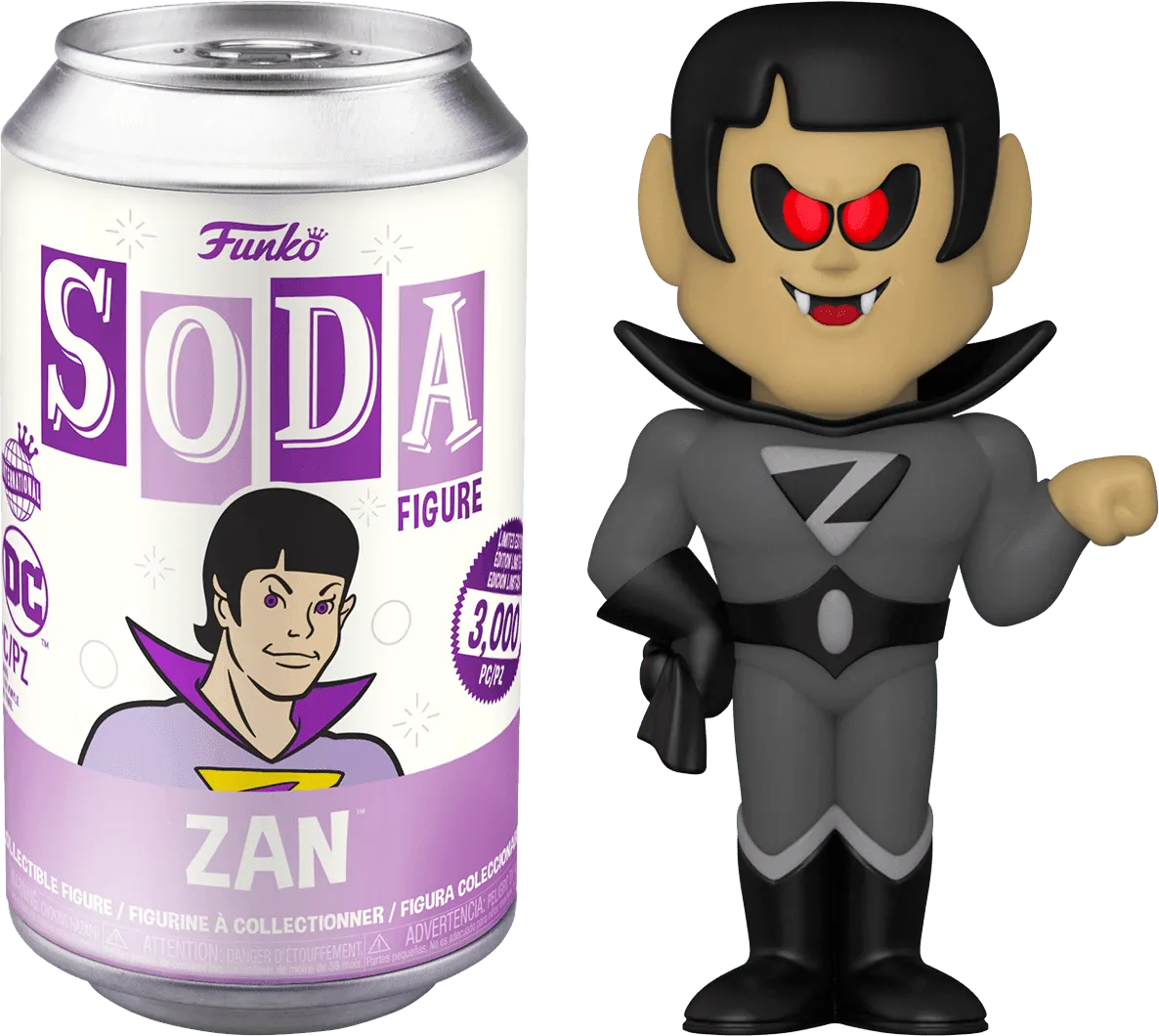 Super Friends - Zan (with chase) Vinyl Soda - Image 2