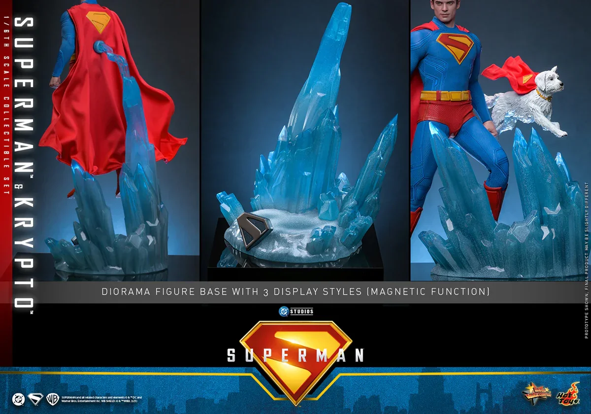 Superman (2025) - Superman & Krypto 1:6 Scale Collectable Action Figure Set - Image 22