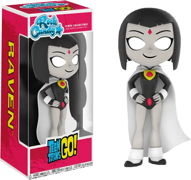 Teen Titans Go! - Raven (white) US Exclusive Rock Candy