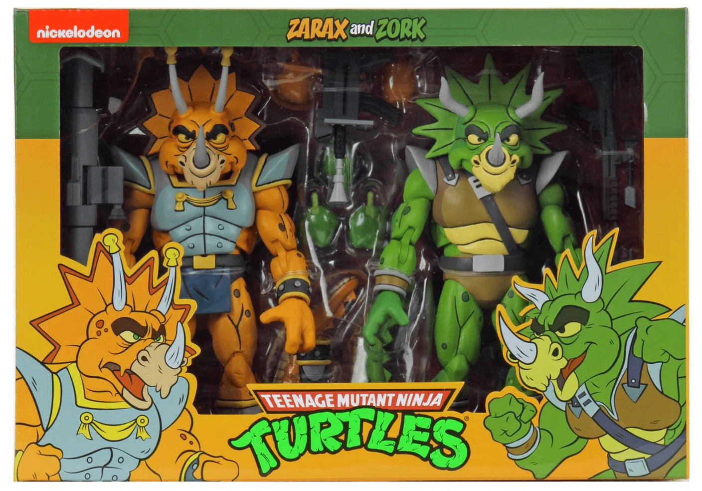Teenage Mutant Ninja Turtles - Captain Zarax & Zork 7" Action Figure 2-pack