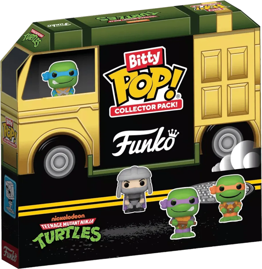 Teenage Mutant Ninja Turtles - Party Wagon US Exclusive Bitty Pop! 12-Pack [RS] - Image 2