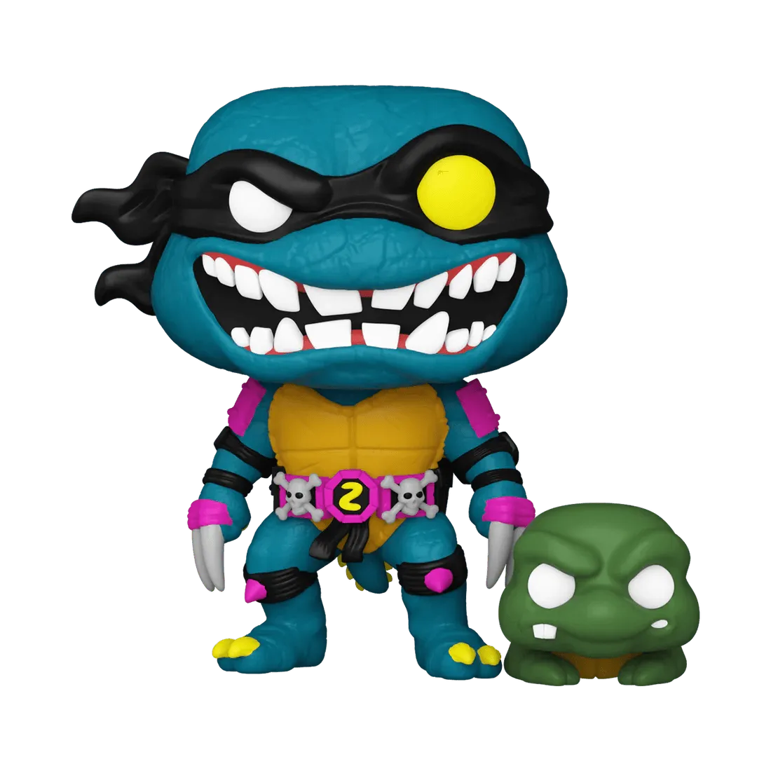 Teenage Mutant Ninja Turtles - Slash w/Mouser Pop! Vinyl - Image 2