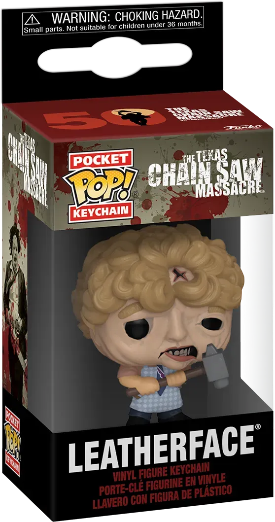 Texas Chainsaw Massacre - Leatherface with Hammer US Exclusive Pop! Keychain [RS] - Image 3