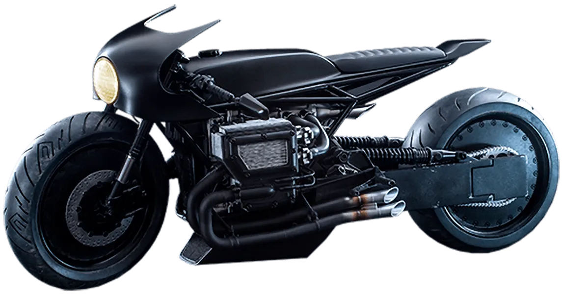The Batman - Batcycle 1:6 Scale Collectable Vehicle