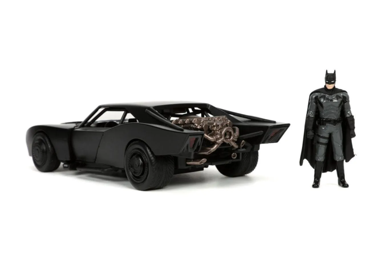 The Batman - Batmobile with Batman 1:24 Scale Hollywood Ride - Image 5