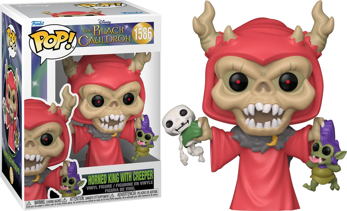 The Black Cauldron - Horned King with Creeper Pop! Vinyl