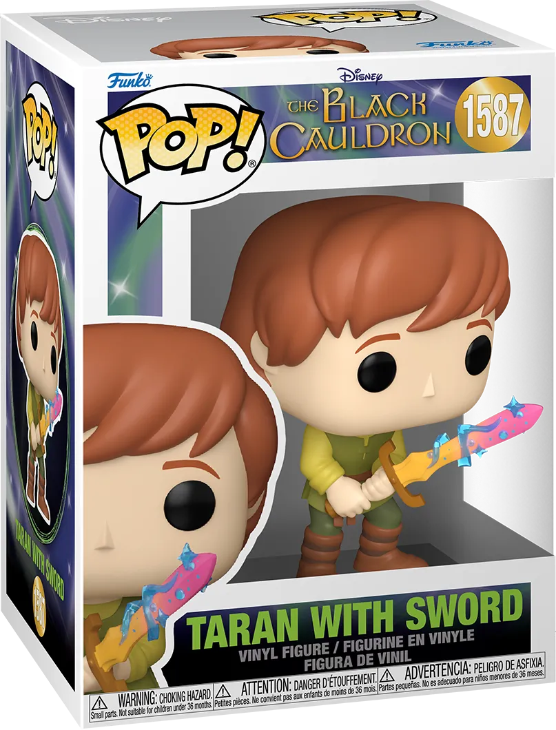 The Black Cauldron - Taran with Sword Pop! Vinyl - Image 3