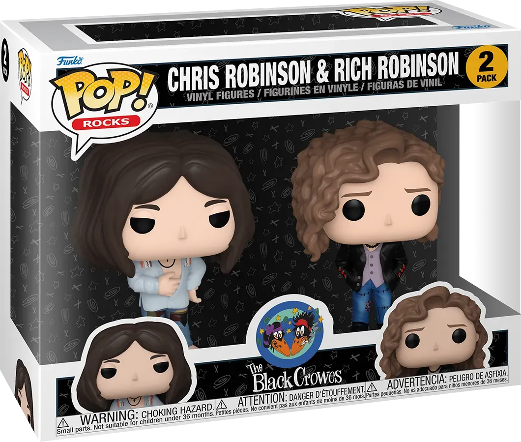 The Black Crowes - Chris Robinson & Rich Robinson Pop! Vinyl Figure 2-Pack - Image 3