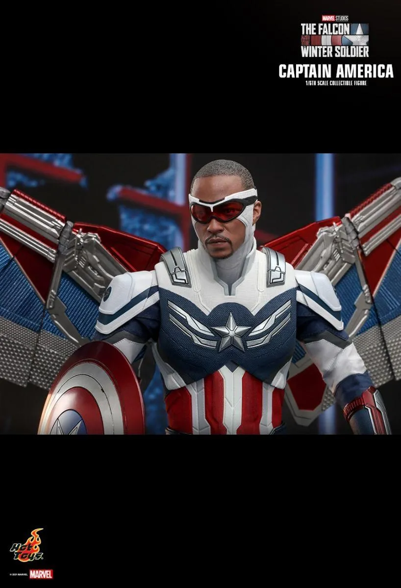 The Falcon and the Winter Soldier - Captain America 1:6 Scale Collectable Action Figure - Image 8