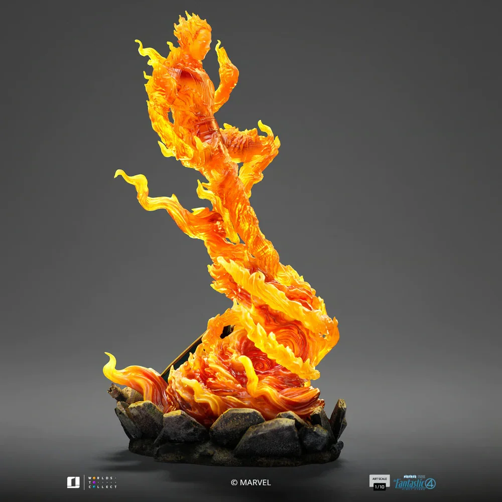 The Fantastic Four: First Steps - Human Torch 1:10 Scale Statue - Image 13